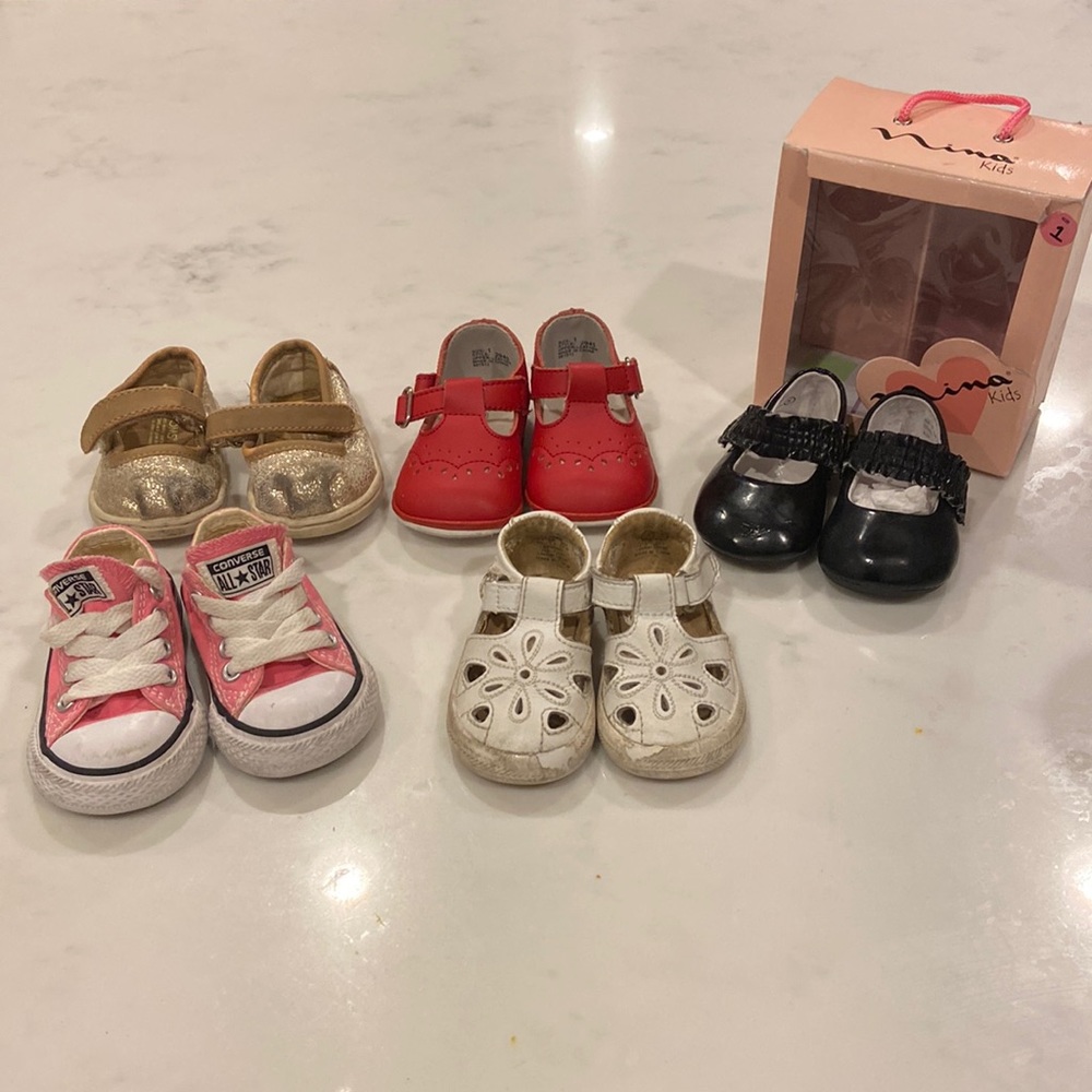 Baby girl shoe bundle